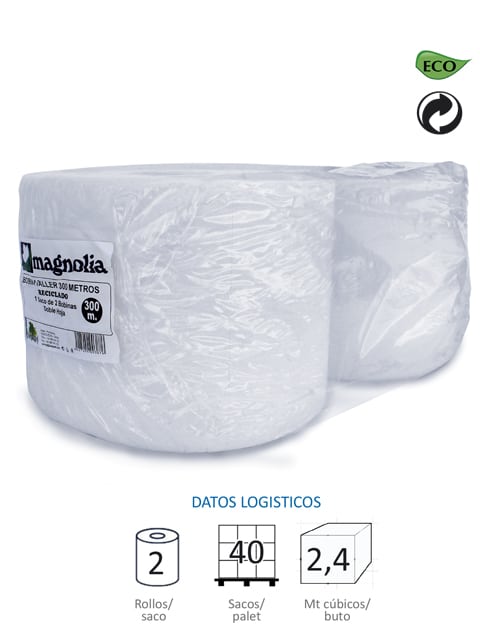 Bobina ind. celulosa 300 mts