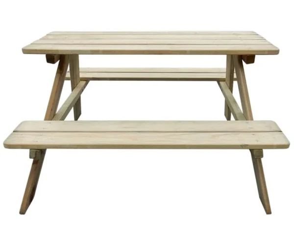 Mesa picnic madera infantil 89 x 85 x 48,5 cm