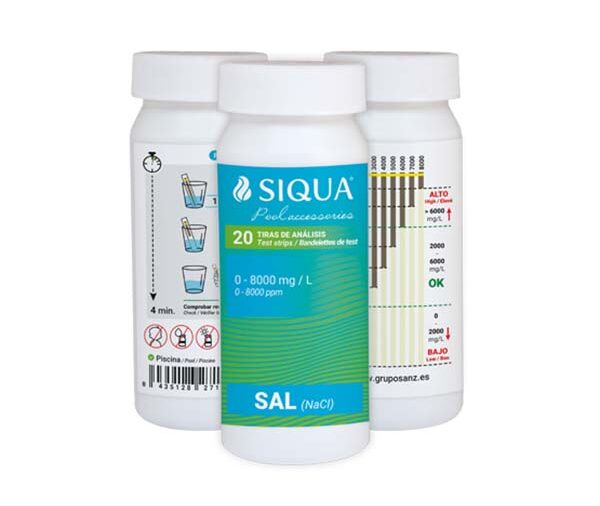 Analizador de sal tiras (20 und.)