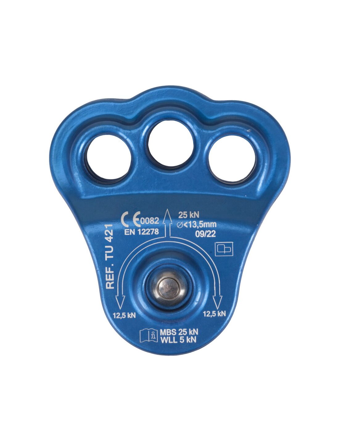 Polea de Arborista TRIPLE BLOQUEO TREE UP