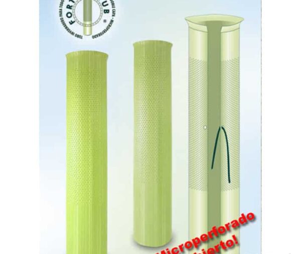 Protector forestal tubo 0,70 mts abierto