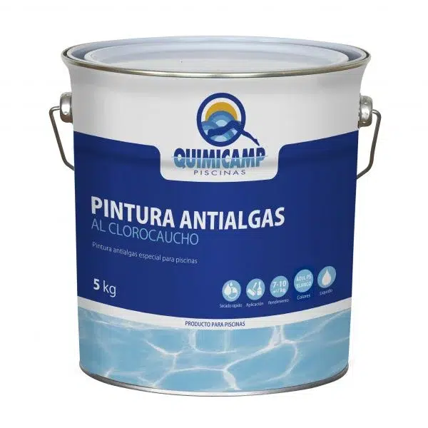 Quimicamp Pintura al Clorocaucho Azul 5 Kg