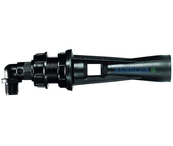 Agitador hidraulico curvo