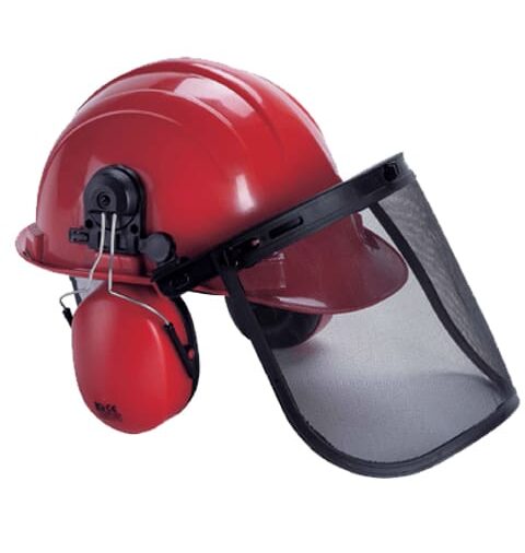 Casco forestal SM-967 (rejilla + auricular)