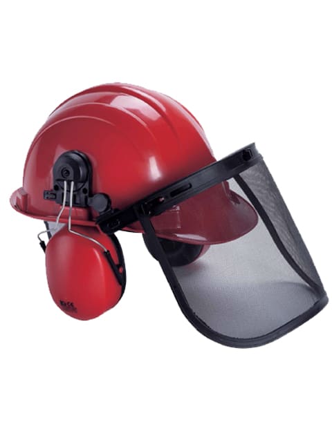 Casco forestal SM-967 (rejilla + auricular)