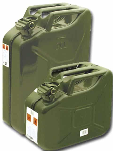 Bidon combustible 20 l. (metalico)