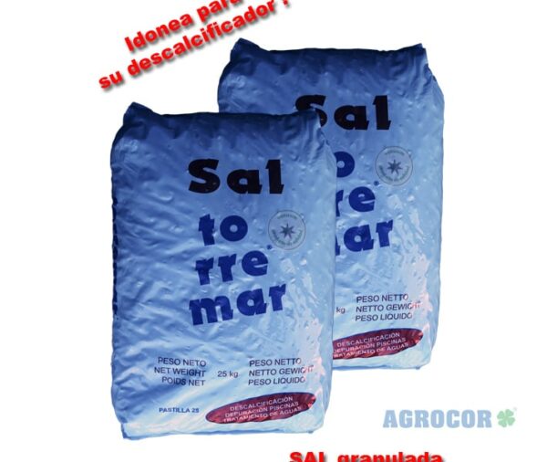 Sal grano super (saco 25 kg.)