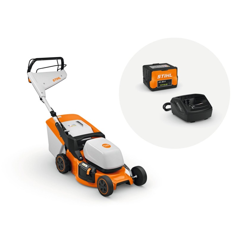 Cortacesped STIHL RMA 248.3 T (con AK30 + AL 101)