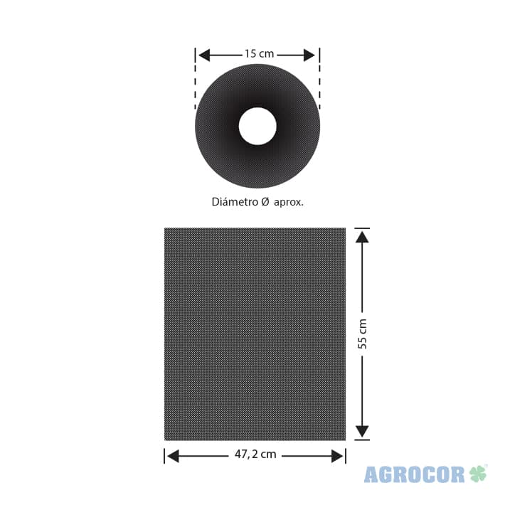 Protector malla TREEX 15x55 Enrollado - Imagen 4