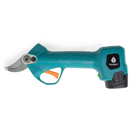 Tijera de poda a batería Keeper KP 280 de 25 mm, versión profesional para olivar, viñedo y frutales