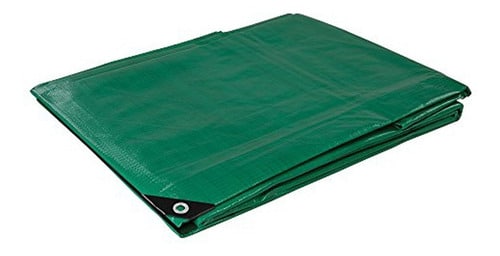 Toldo 3x5m. 80g/m2 reforz. ojales verde