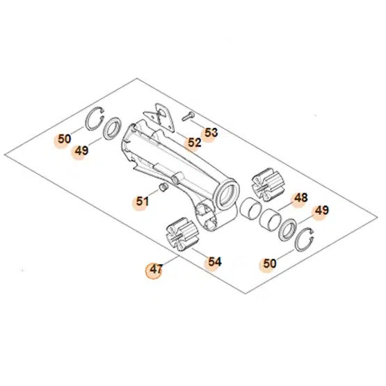 Tubo Guía STIHL (Repuesto Original para SP 452 / 482)