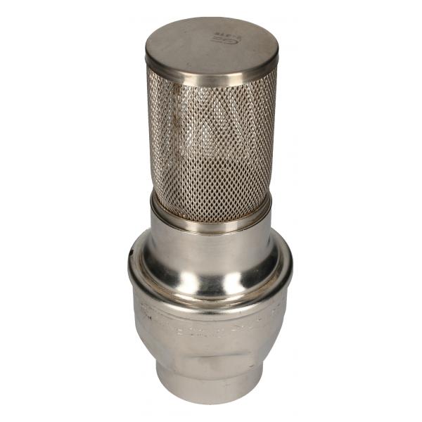 Valvula Aspiracion Inoxidable 54 mm. Injecta Encuentra todos los accesorios de riego en Agrocor. Valvula Aspiracion Inoxidable 54 mm. Injecta