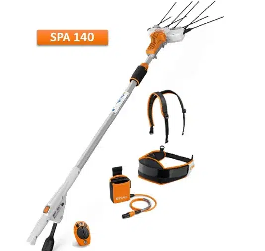 Vareador STIHL SPA 140 + SC2A + Bolsa AP + Arnes