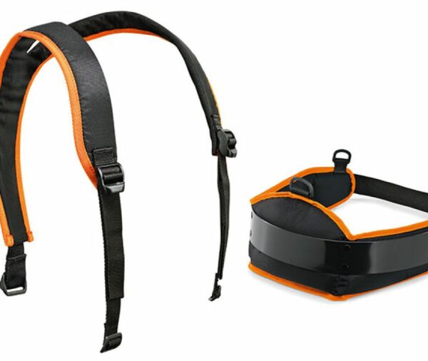 Cinturon para bateria y tirantes