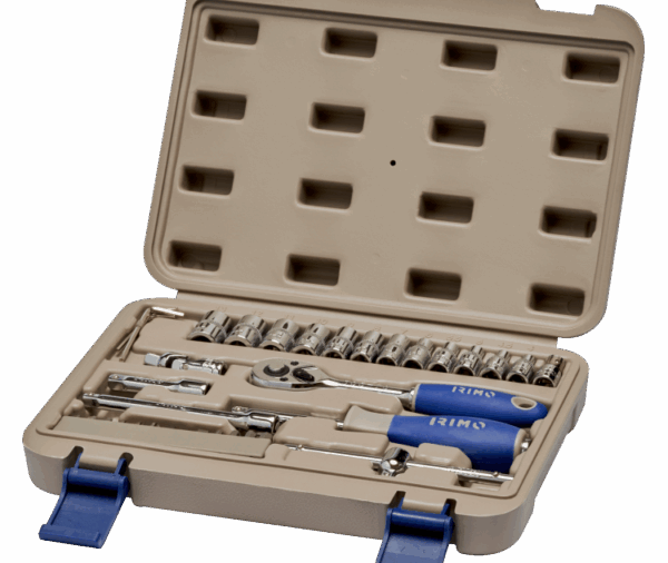 Juego de Llaves de Vaso y Puntas 1/4" IRIMO (35 Piezas) – Precisión Profesional