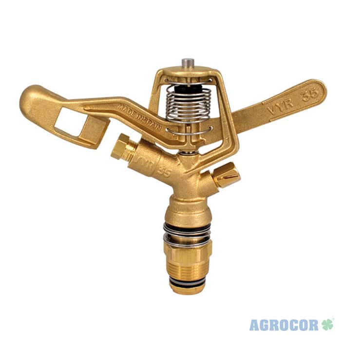 Aspersor plastico 3/4 giro completo