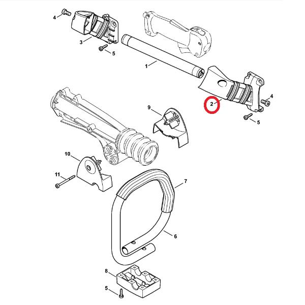 soporte av delantero