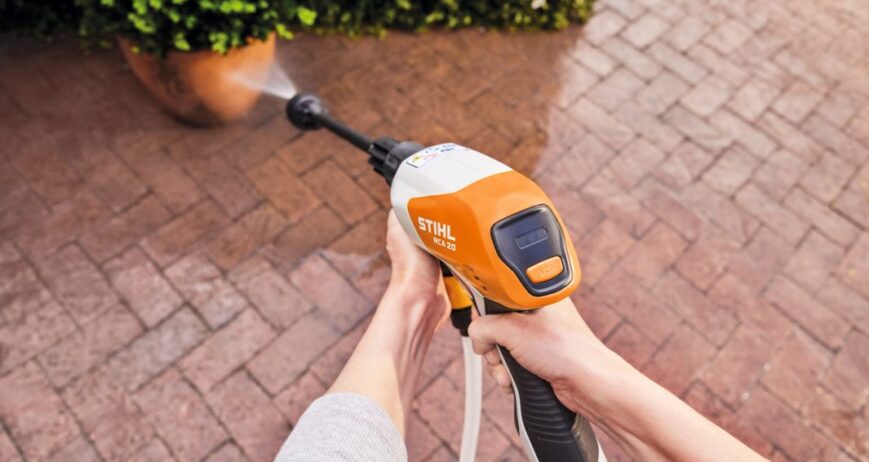 ¡Adiós a los cables! La Nueva Hidrolimpiadora de Batería STIHL RCA 20 llega para facilitarte la vida