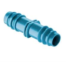 Manguito goteo acetal 20-16 mm. azul