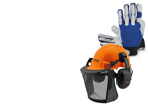 Ropa y accesorios de protección para desbroce