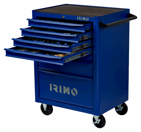 Carro Herramientas IRIMO 7 cajones con 208 Htas.