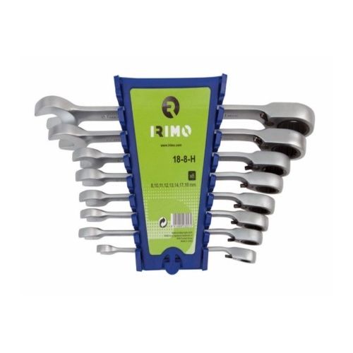 Juego llave combinadas carraca cabeza flexible 8 piezas IRIMO Ferretería y electricidad