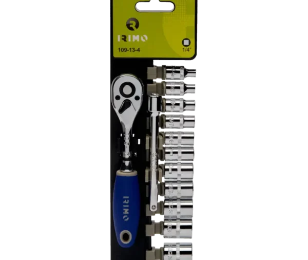 Juego llaves carraca 1/4" 13 piezas IRIMO