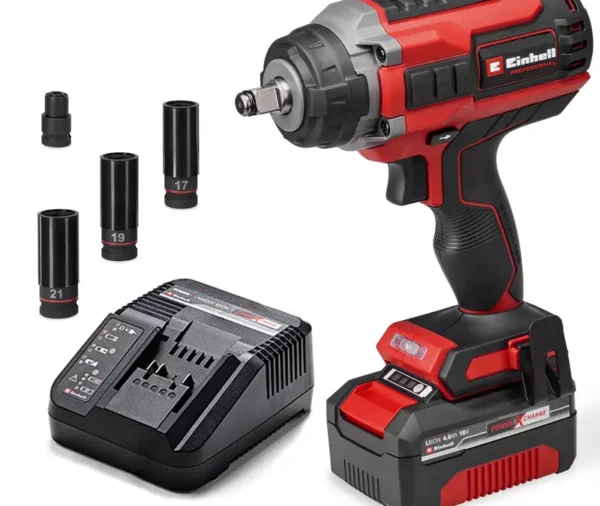 Llave de impacto EINHELL IMPAXXO 18/450 (1x4,0Ah)