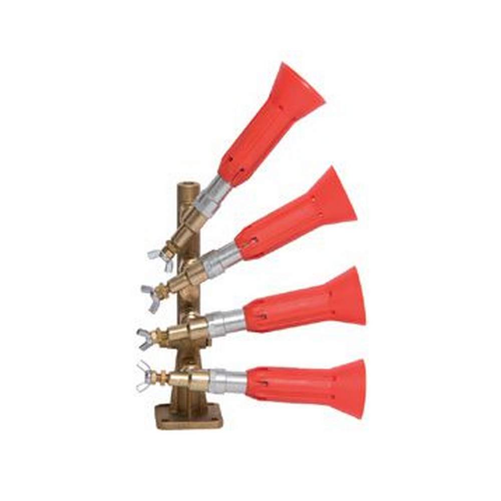 Columna 4 Salidas con Pulverizador Regulable Turbo