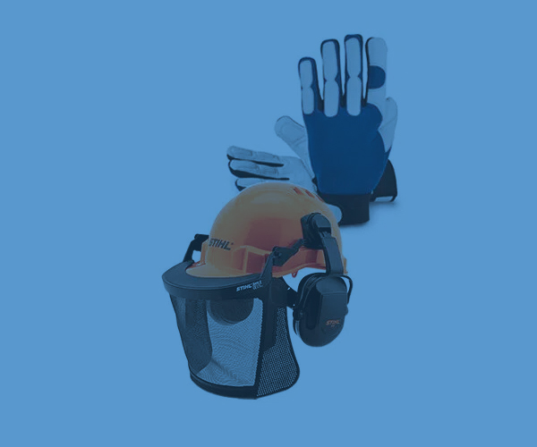 Ropa y accesorios de protección para desbroce