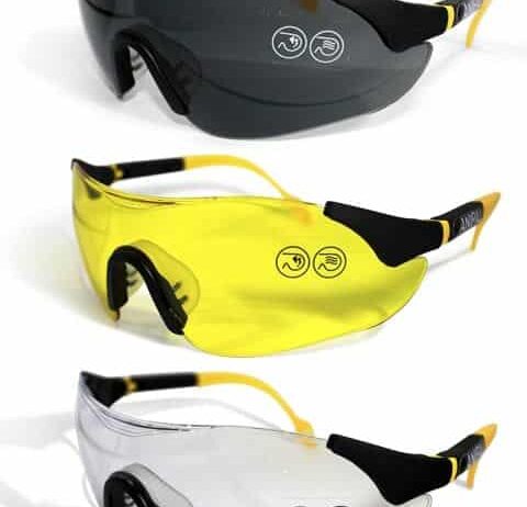 Gafas de protección ZENON incoloras: Claridad óptica y seguridad total para tus ojos