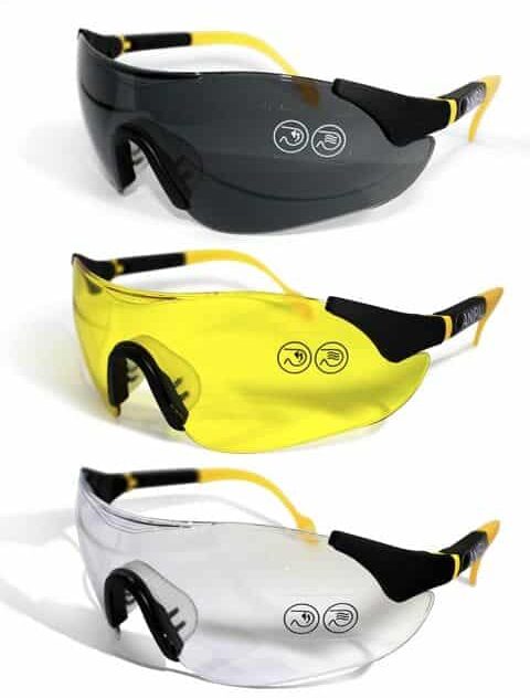 Gafas de protección ZENON incoloras: Claridad óptica y seguridad total para tus ojos