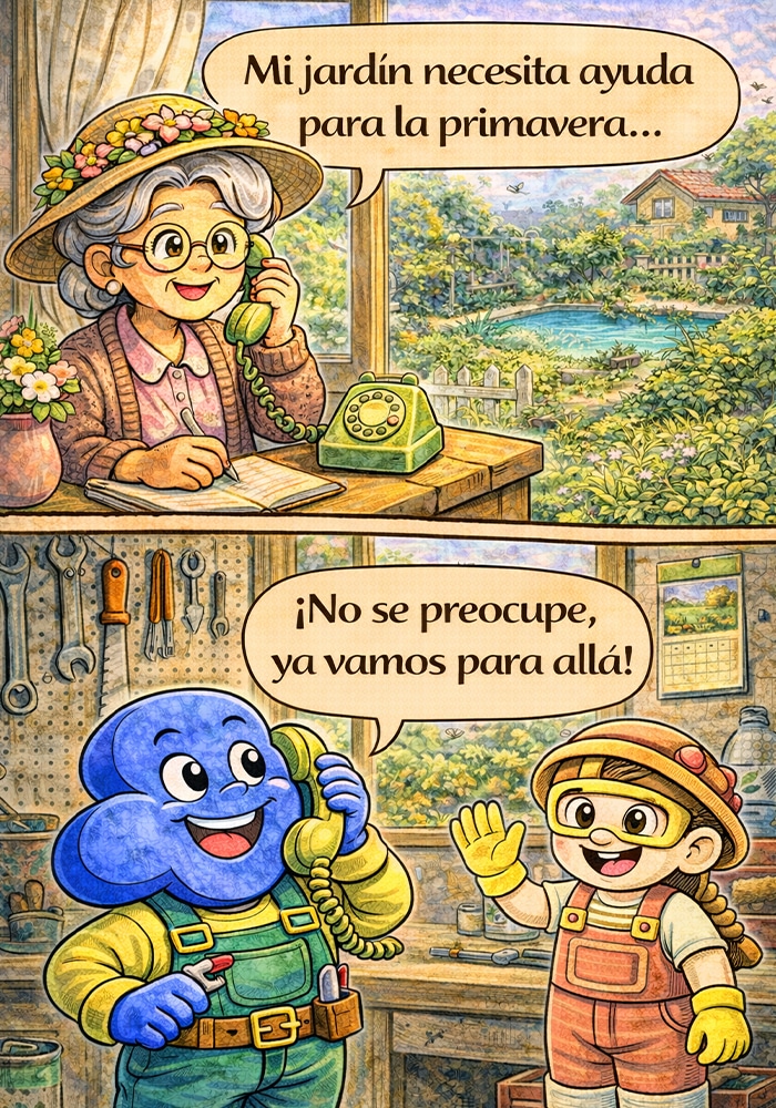 El jardín de la abuela