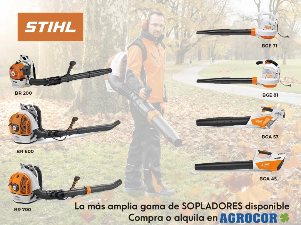 Soplador Stihl br 600 br 700 y br 800