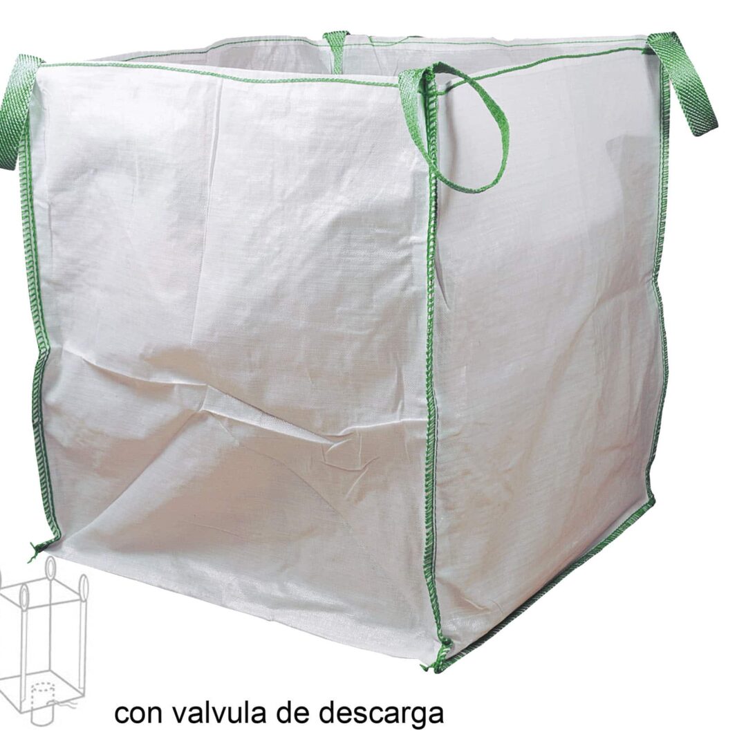 Saca (big-bag) con válvula descarga (max 1000 kg)