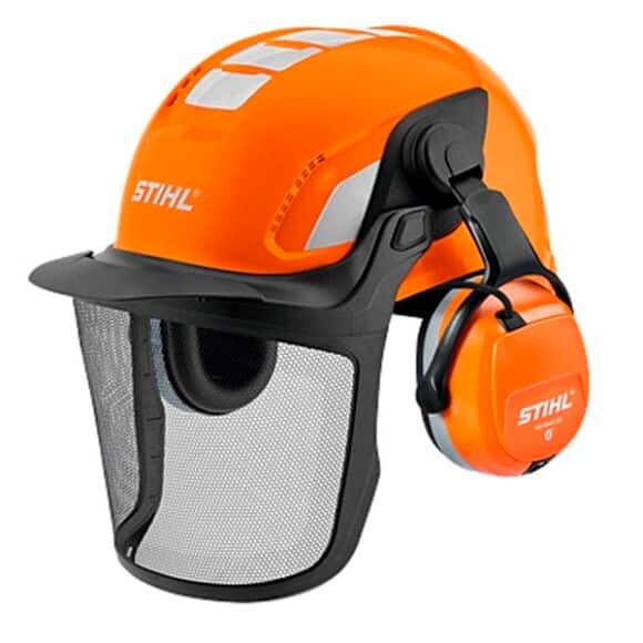 Equipamiento de protección forestal Casco protección stihl