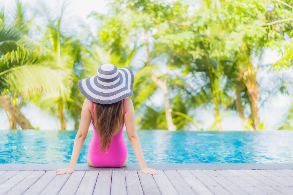 Disfrutar piscina jardín primavera que armonice con el medio ambiente sin renunciar a la comodidad y el disfrute. Sostenible