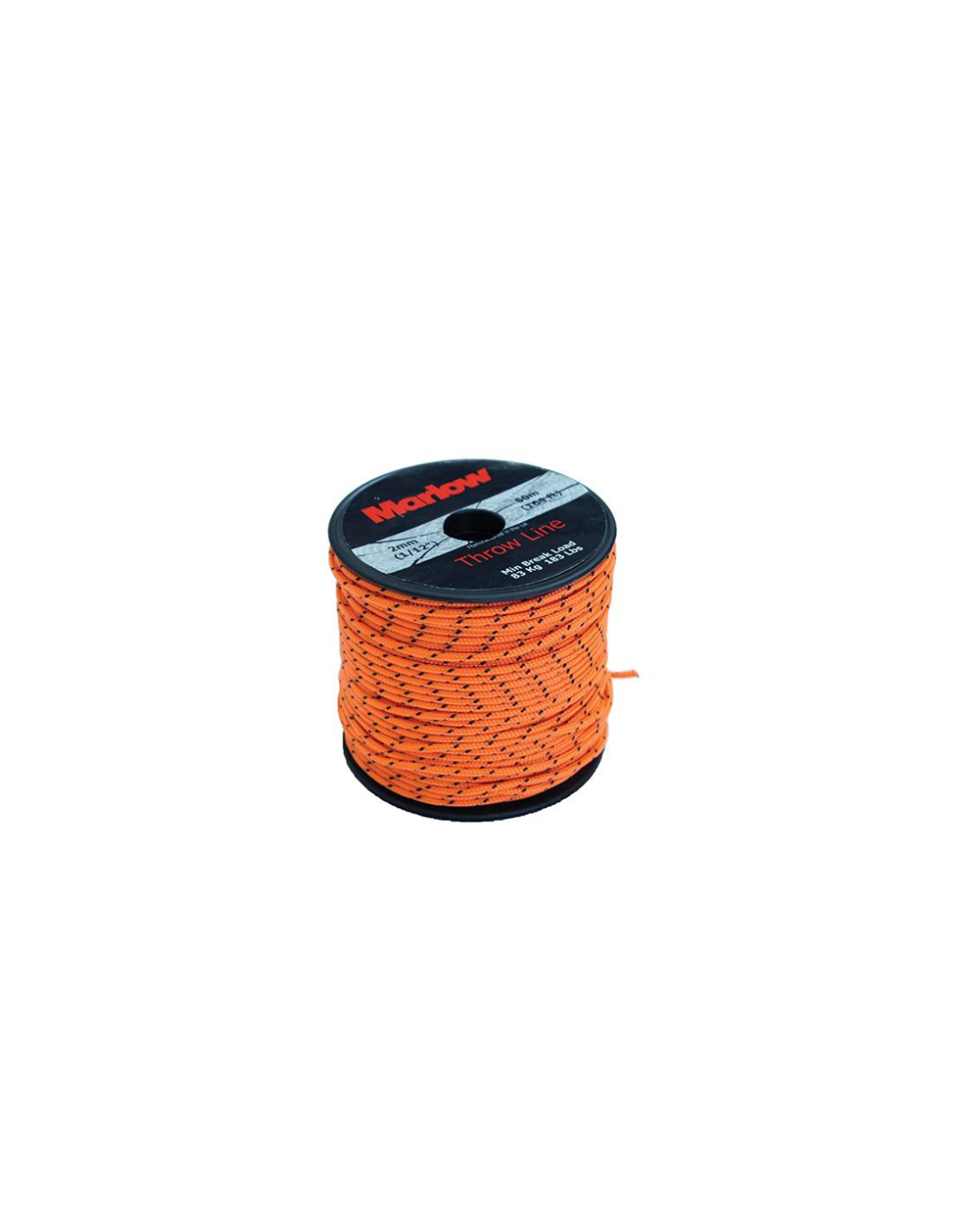cuerda EXCEL THROWLINE MARLOW Naranja de 50 metros y 2 mm de diámetro