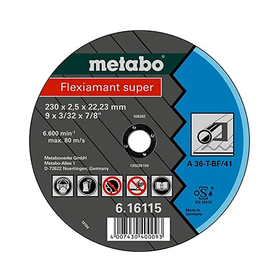 Disco corte Flexiamant Super A36-T Metal